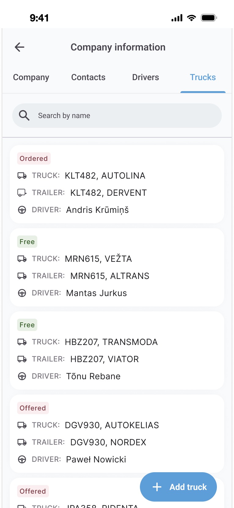 Trucks