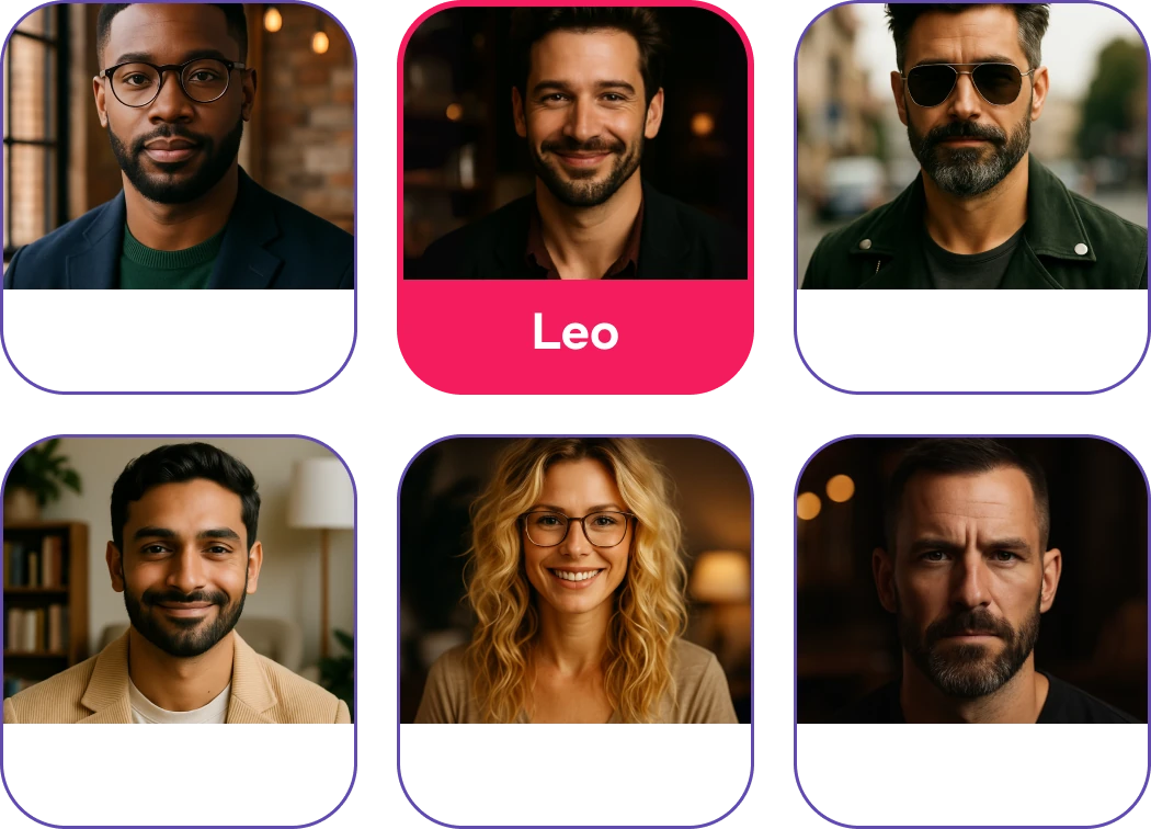 Six coaches, Leo selected