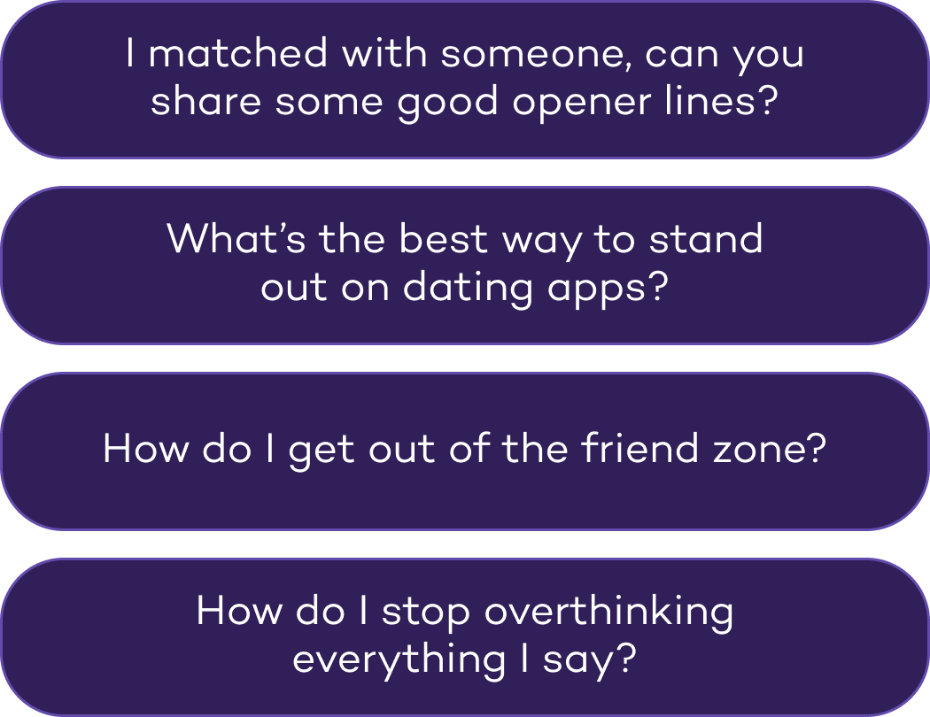 Conversation starters
