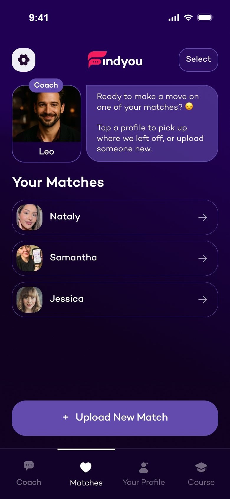 Your matches