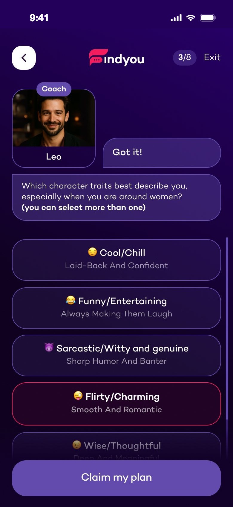 Quiz: which traits describe you