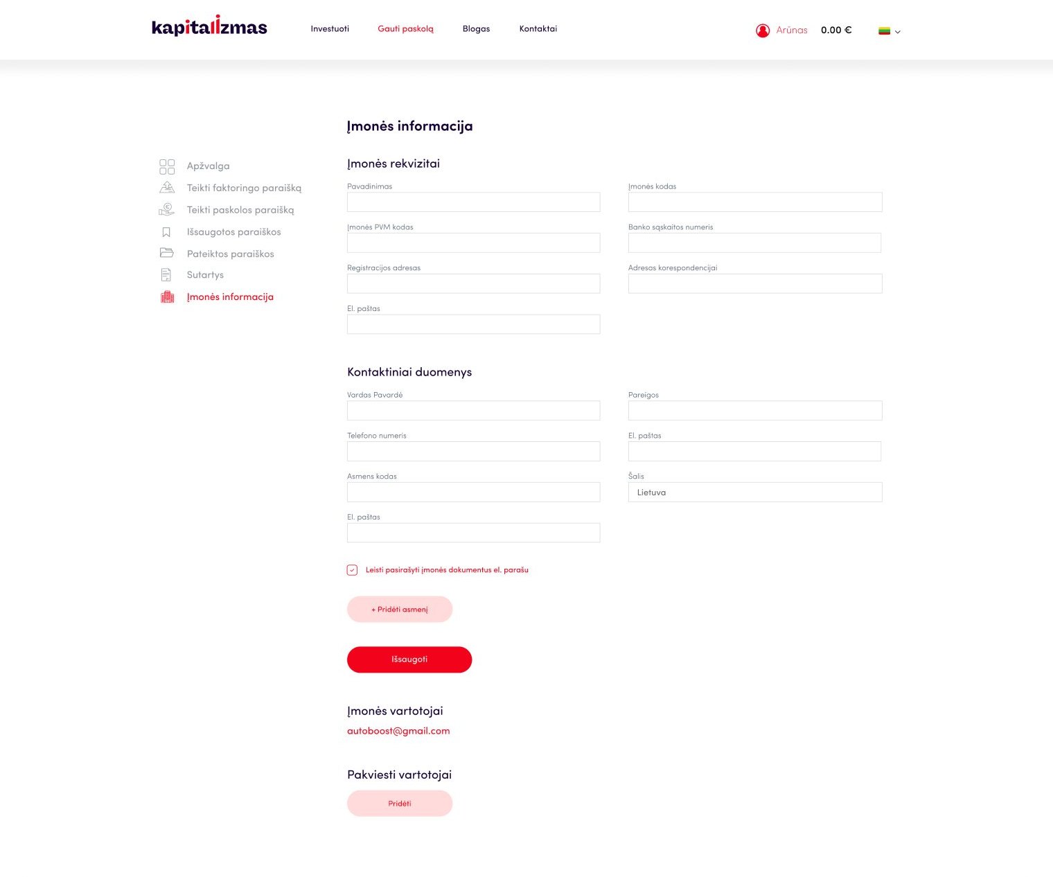 Company information