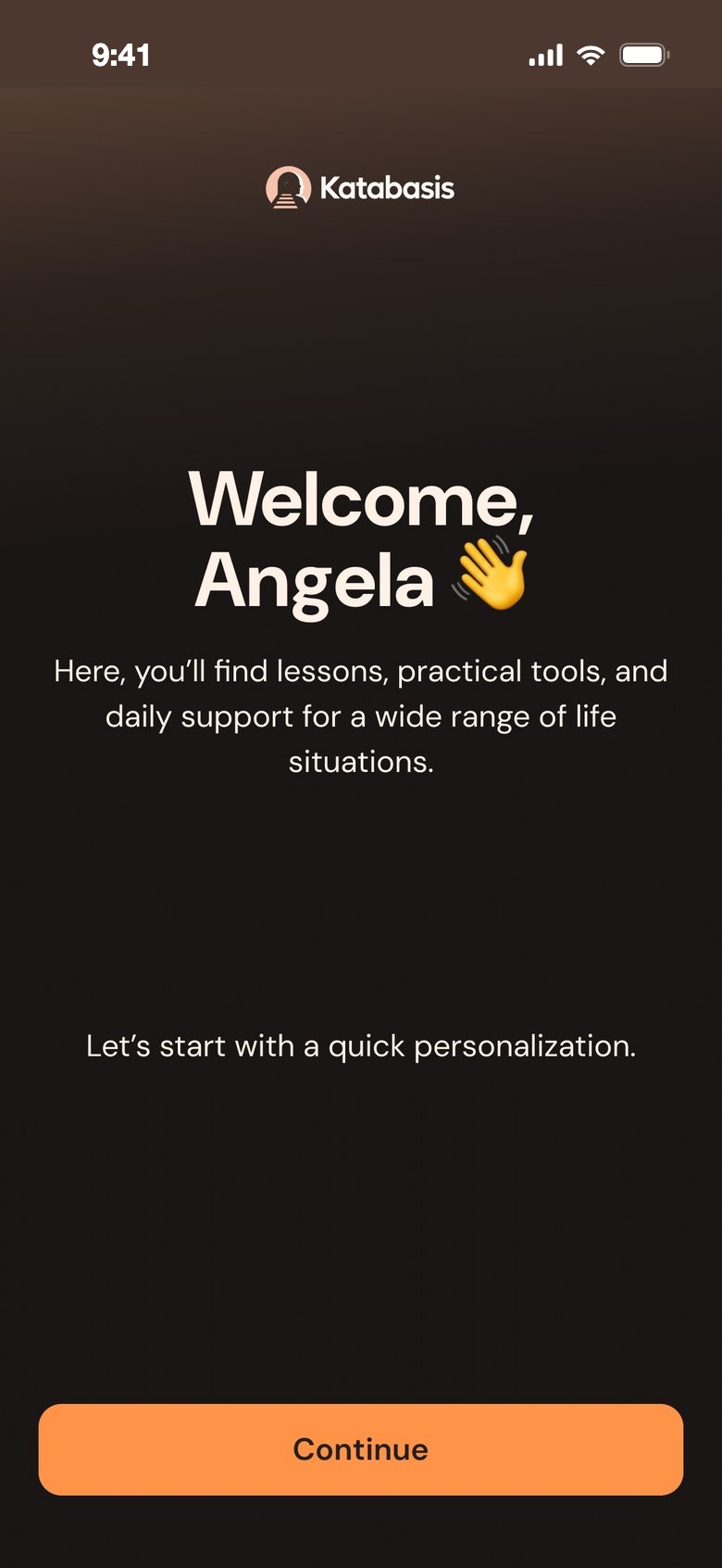 Welcome, Angela
