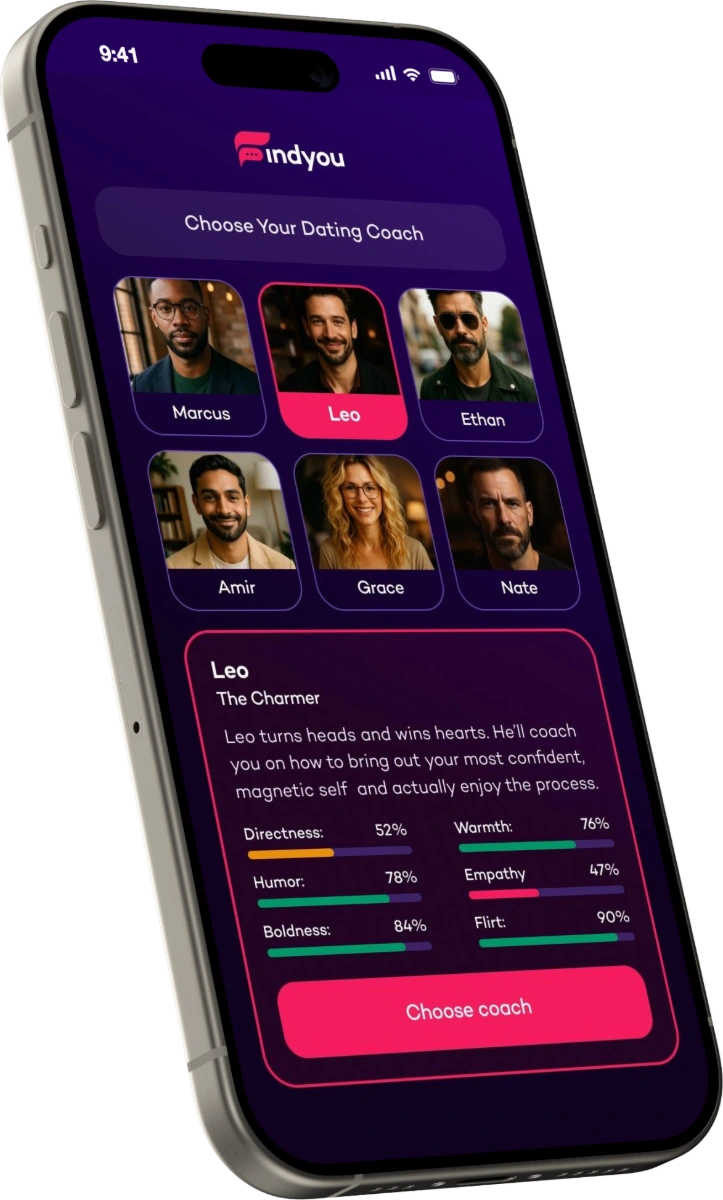 Findyou: choose your dating coach