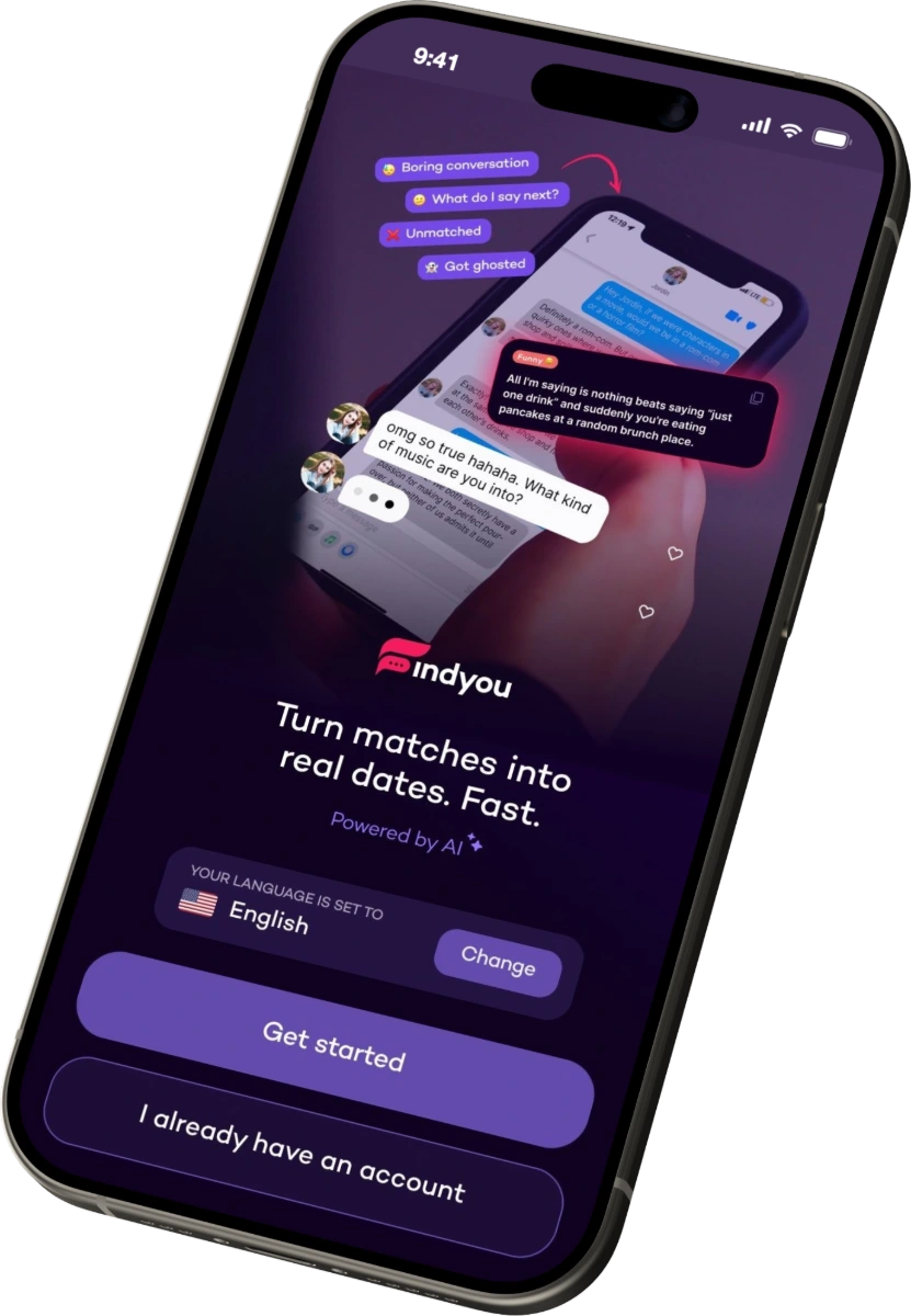 Findyou welcome screen