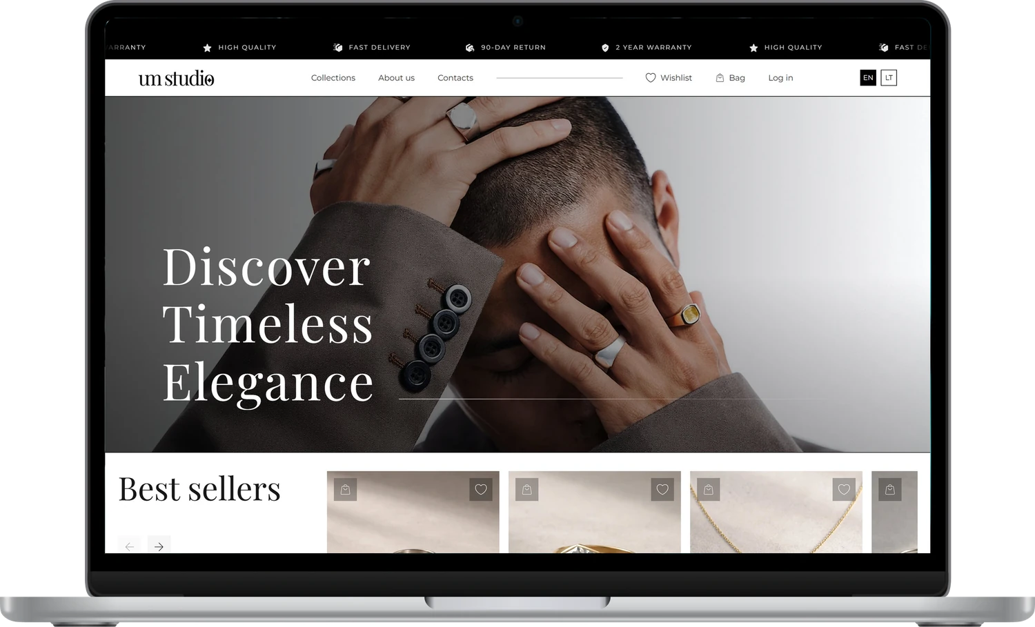 UM studio home page