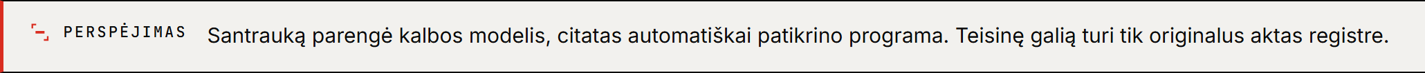 Perspėjimas: the summary was written by a language model and the quotes were checked automatically