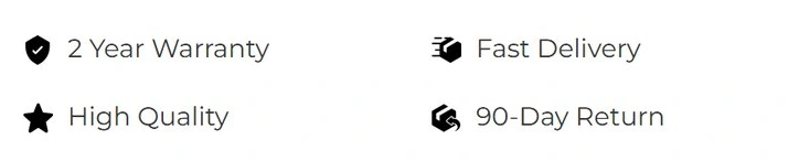 Warranty, delivery, quality and return icons