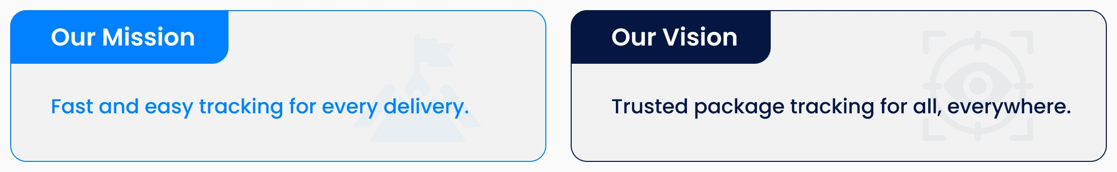 Our Mission, Our Vision